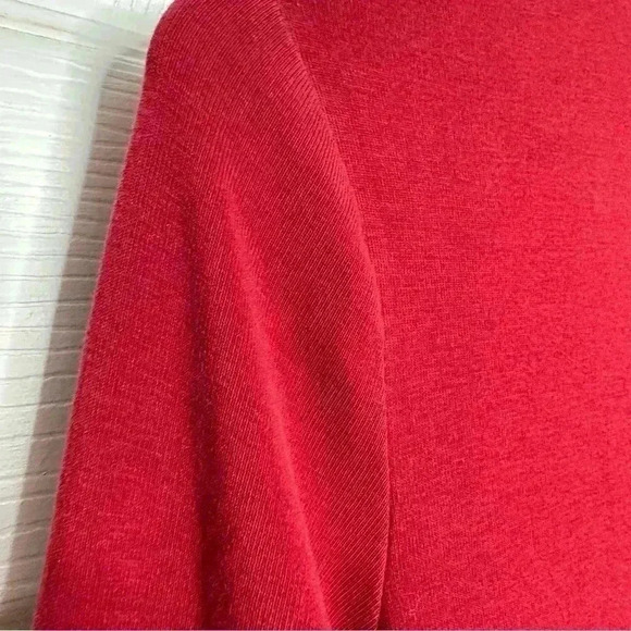Wind River Turtle Neck Shirt Long Sleeved Red Size Small - Picture 14 of 16